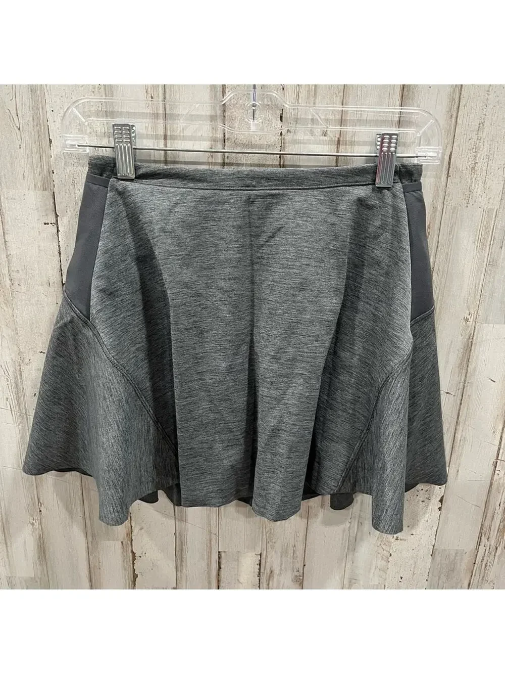 Athleta Match Point Skort Skirt Shorts Tennis Golf Grey Gray
